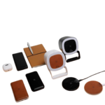 Recycled leather collection