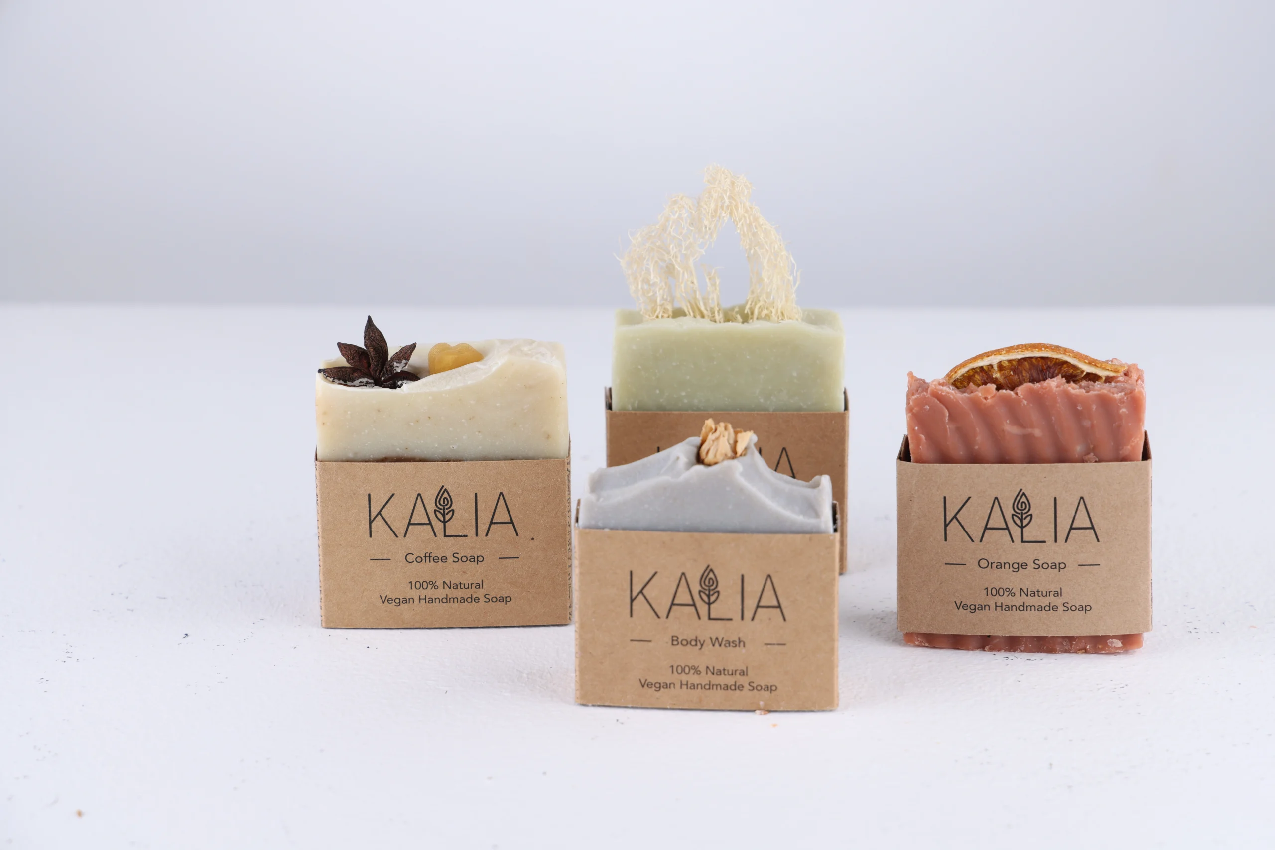 Kalia four soaps