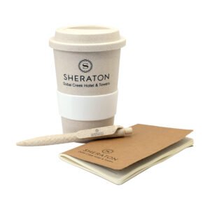 Eco Set of Mug, FSC Notebook and Pen
