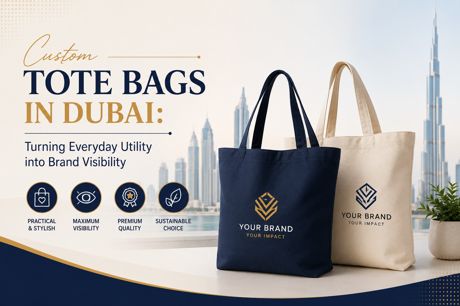 Custom Tote Bags in Dubai: Turning Everyday Utility into Brand Visibility