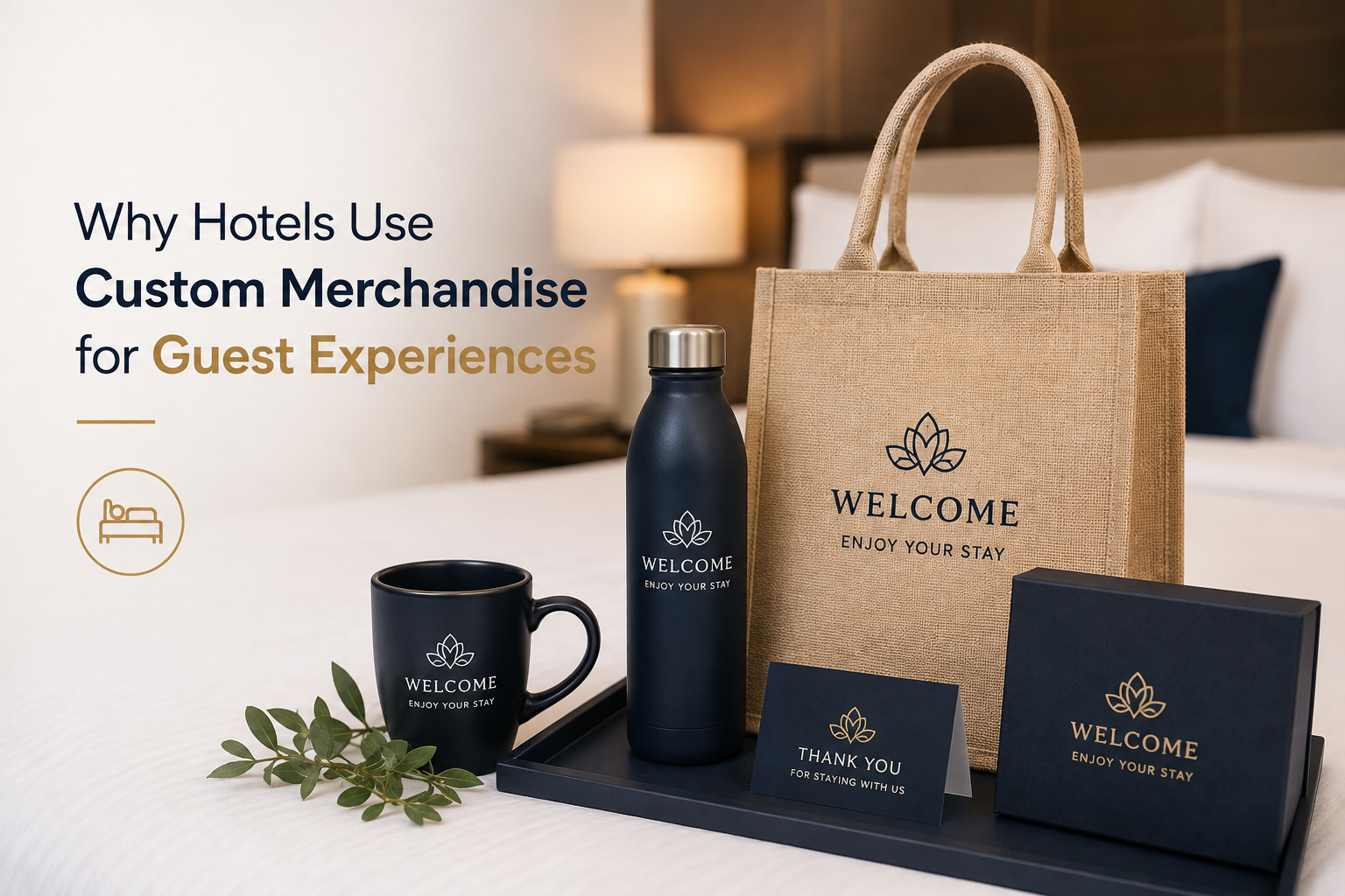 Why Hotels Use Custom Merchandise for Guest Experiences